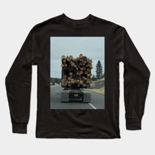 oregon logging truck Long Sleeve T-Shirt